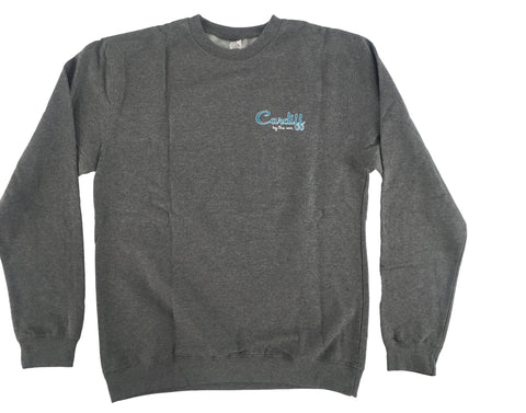 CBS Crew Neck-HEATHER GRAY